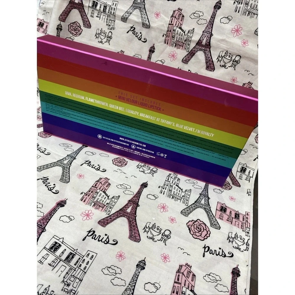 Jeffree Star BOX ONLY Equality Mini‎ Velour Liquid Lipstick Set Discontinued
